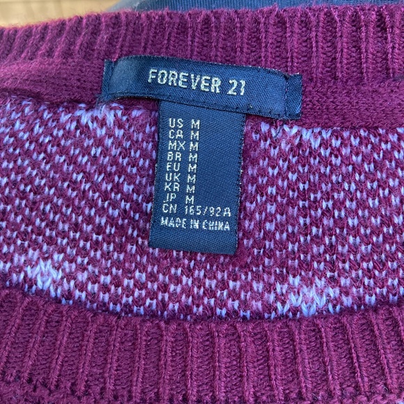 Burgundy & Red Holiday Sweater - Picture 5 of 5